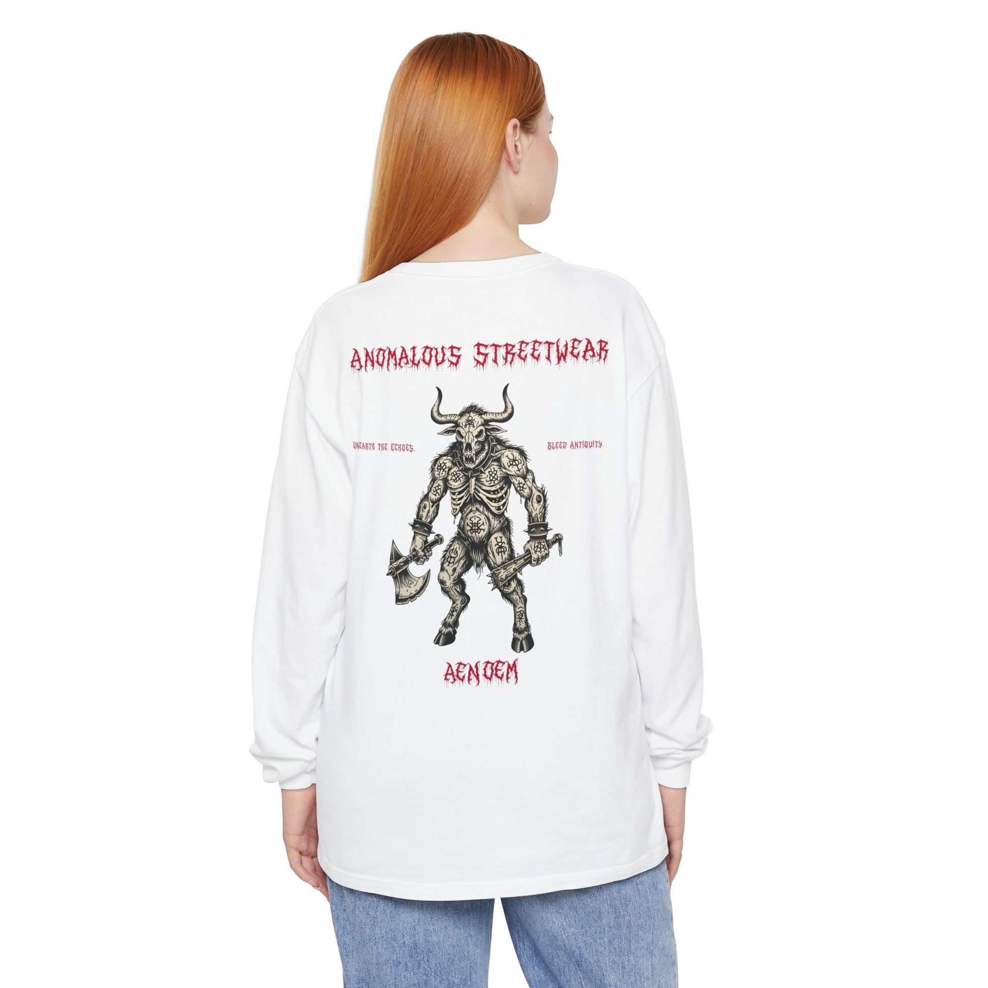 Fall/Winter 2025 Anomalous Streetwear Anomalous Entities: Minotaur of Malta V7