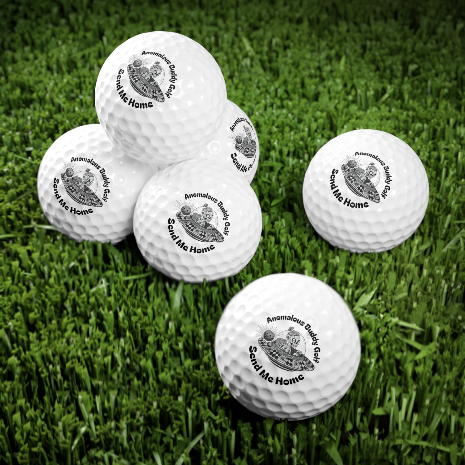 Anomalous Streetwear: Anomalous Buddy Golf Golf Balls 6pcs V1