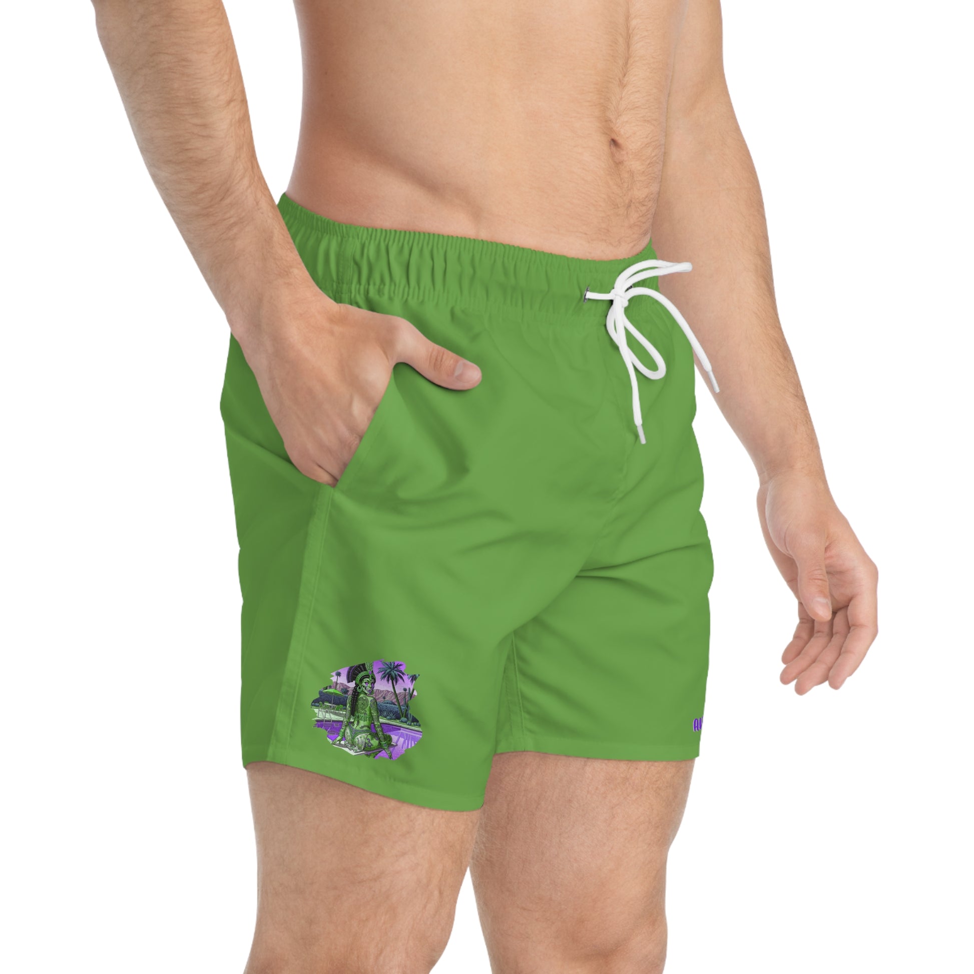 Xochitl’s Poolside Retreat Series Swim Shorts V2