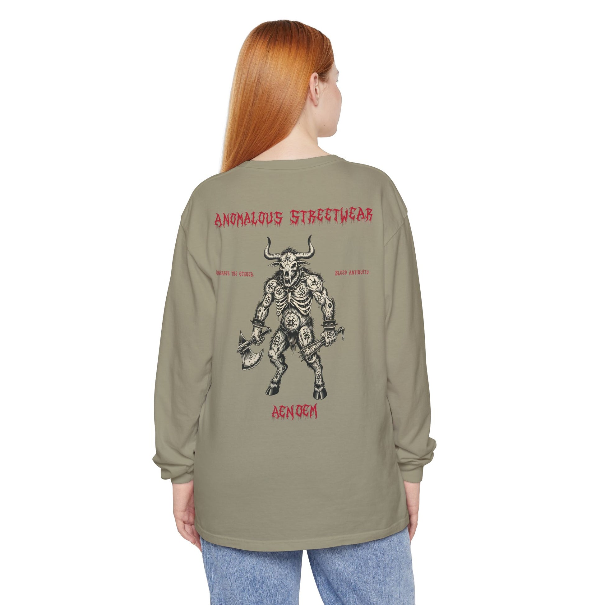 Fall/Winter 2025 Anomalous Streetwear Anomalous Entities: Minotaur of Malta V7