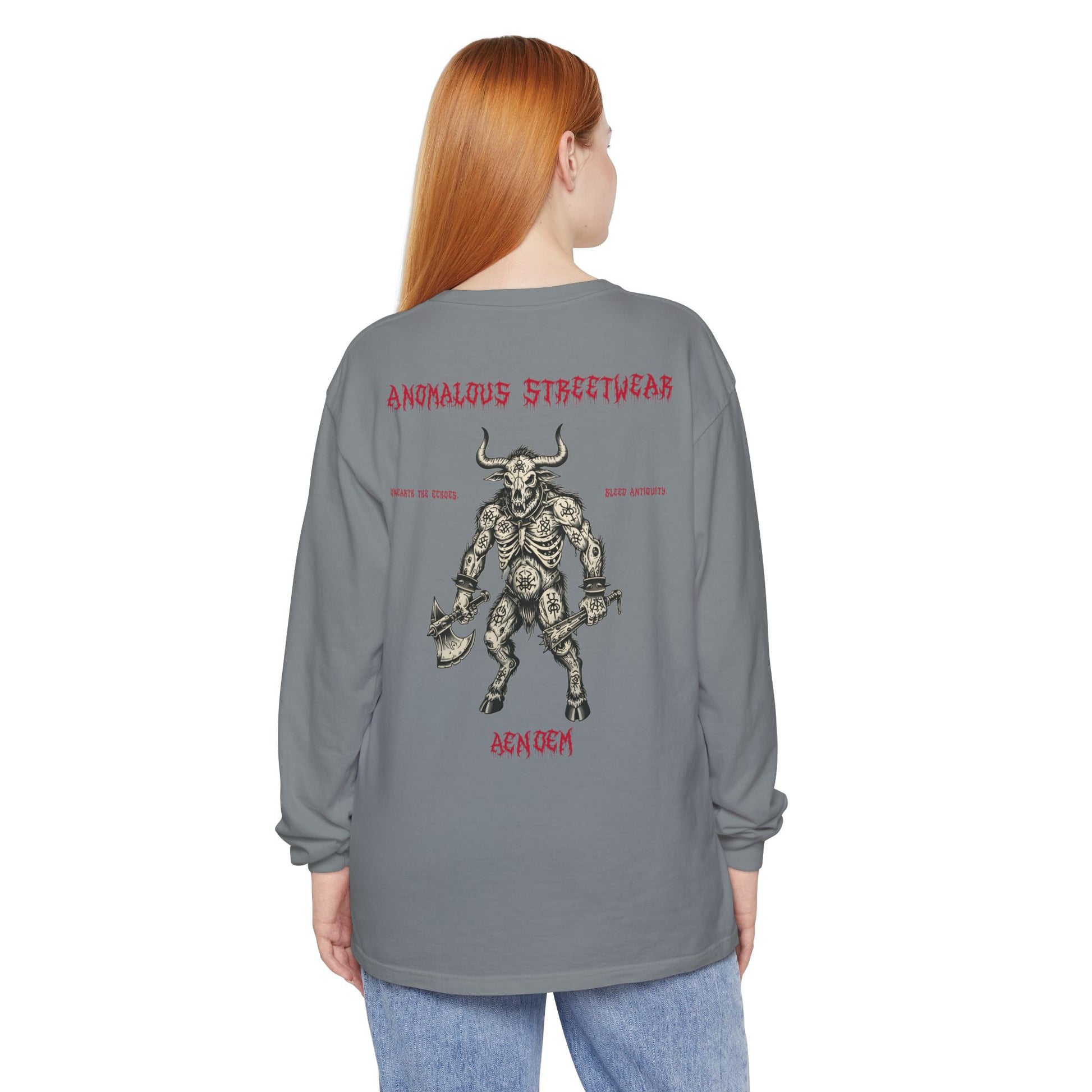 Fall/Winter 2025 Anomalous Streetwear Anomalous Entities: Minotaur of Malta V7