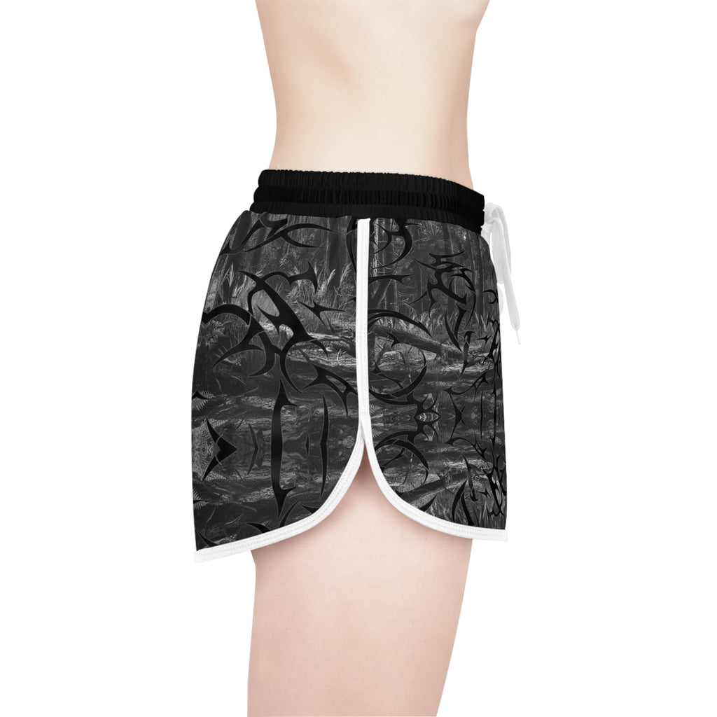 Fall/Winter 2025 Anomalous Streetwear: Anomalous Forest Camo Comfy Shorts V1