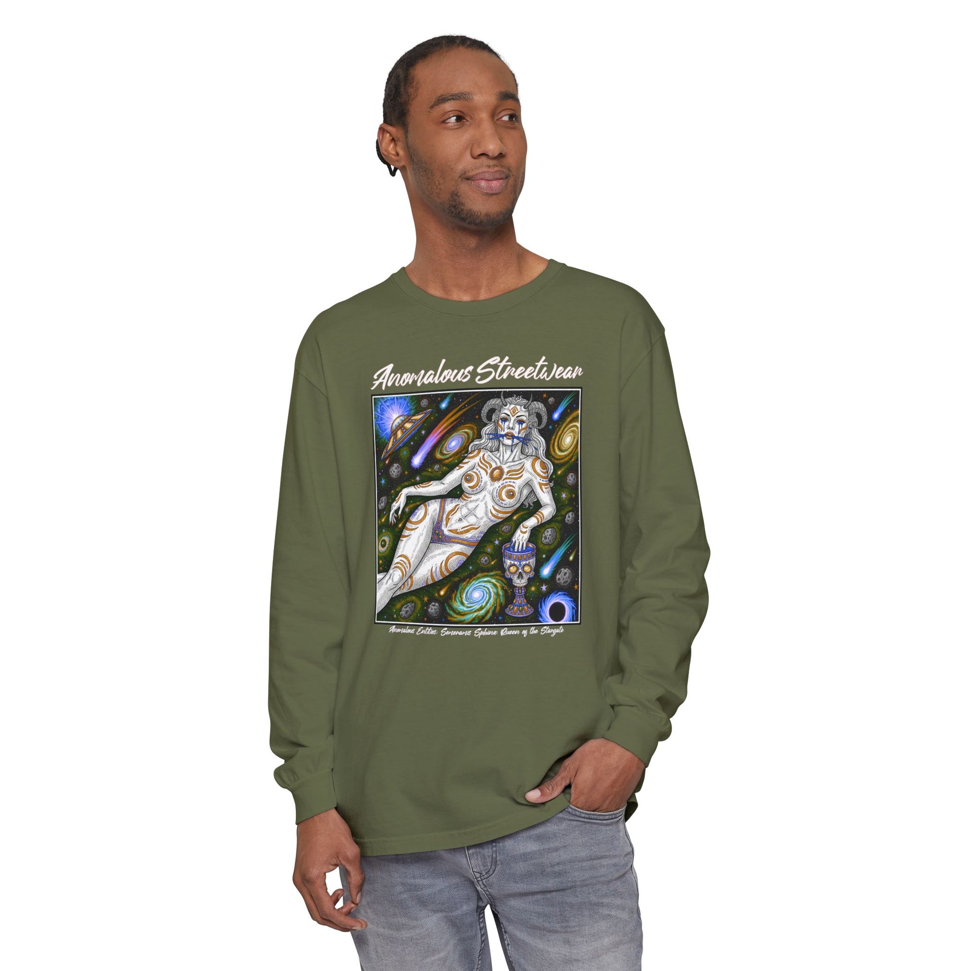 Fall/Winter 2025 Anomalous Streetwear Anomalous Entities: Semeramis Sphinx Queen of the Stargate V10