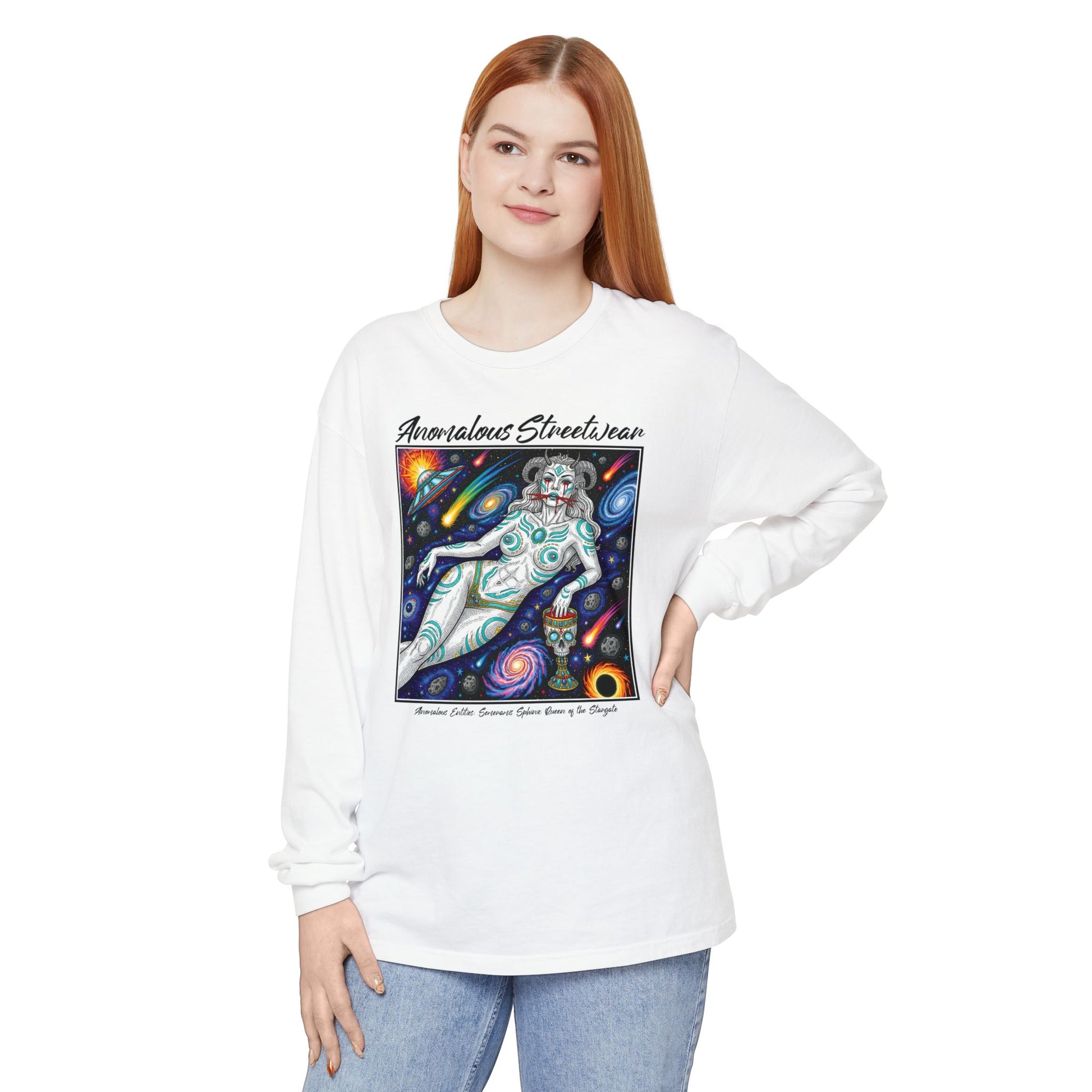 Fall/Winter 2025 Anomalous Streetwear Anomalous Entities: Semeramis Sphinx Queen of the Stargate V10