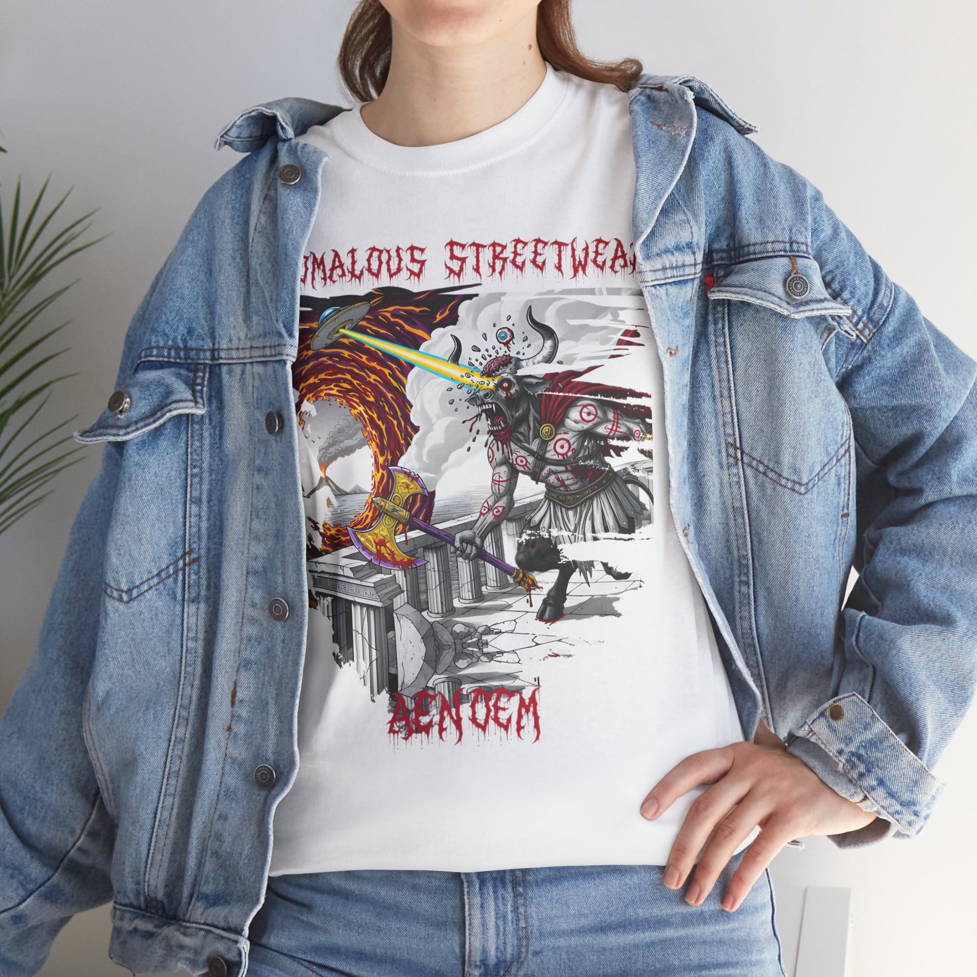 Fall/Winter 2025 Anomalous Streetwear Anomalous Entities: Minotaur of Malta V4