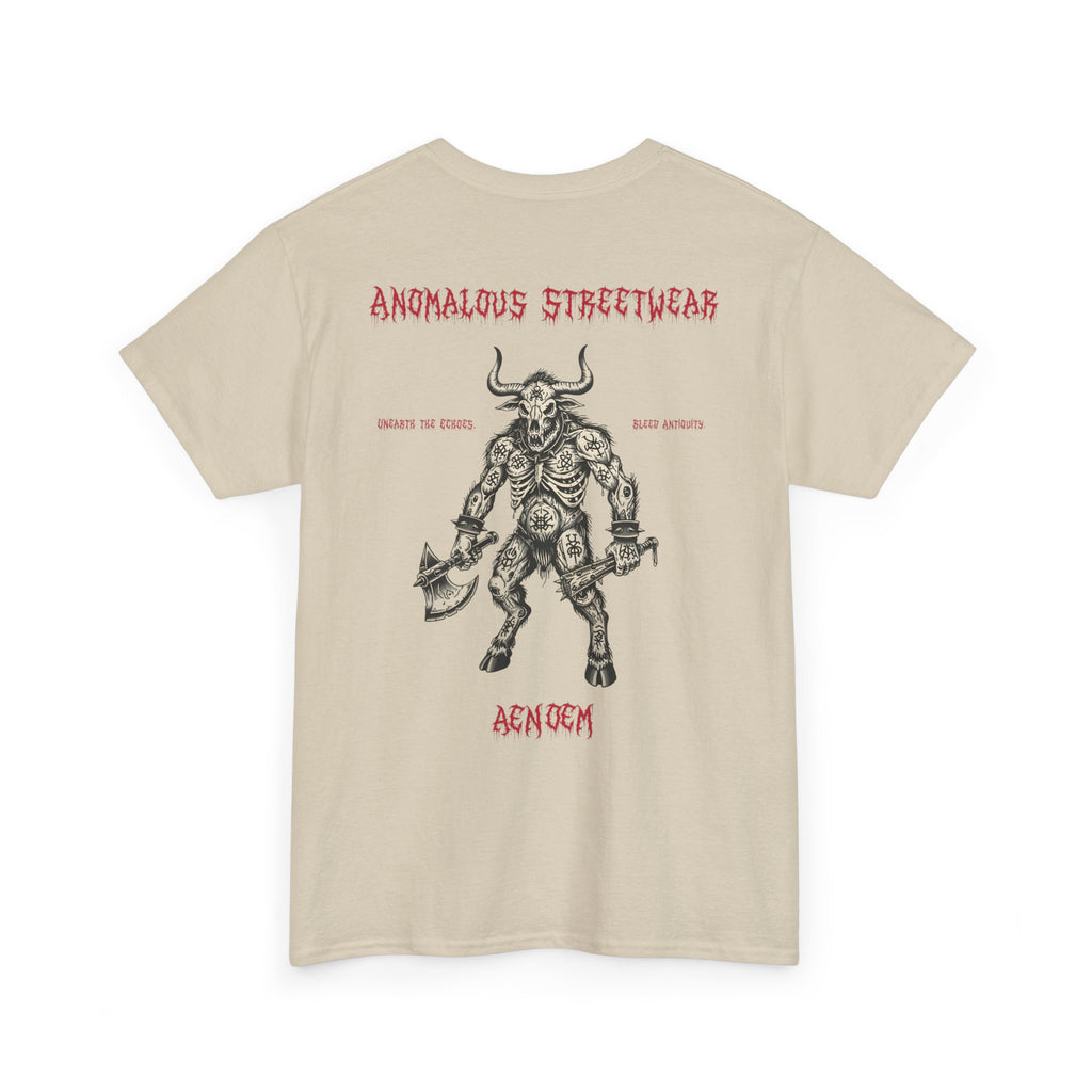 Fall/Winter 2025 Anomalous Streetwear Anomalous Entities: Minotaur of Malta! V1